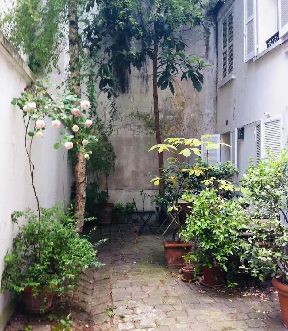 Chic Neighborhood Charming Courtyard Studio 7Th 파리 0*,  프랑스